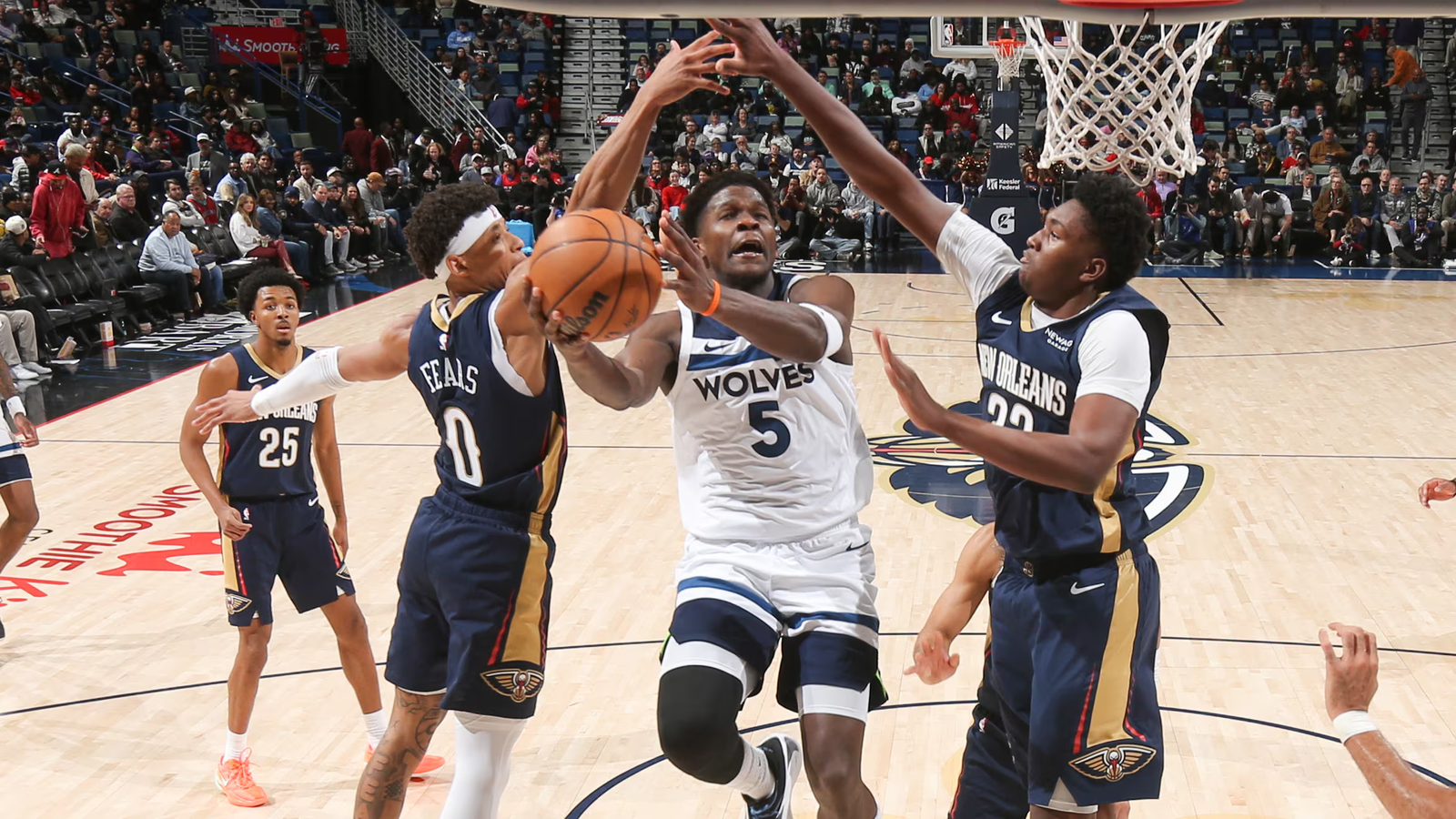 timberwolves vs new orleans pelicans match player stats