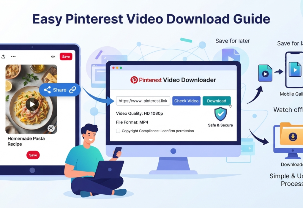 pinterest free download video